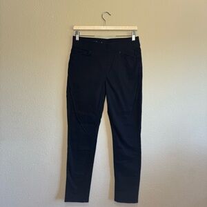 Levi Strauss pants womens 8 basic straight leg maternity black